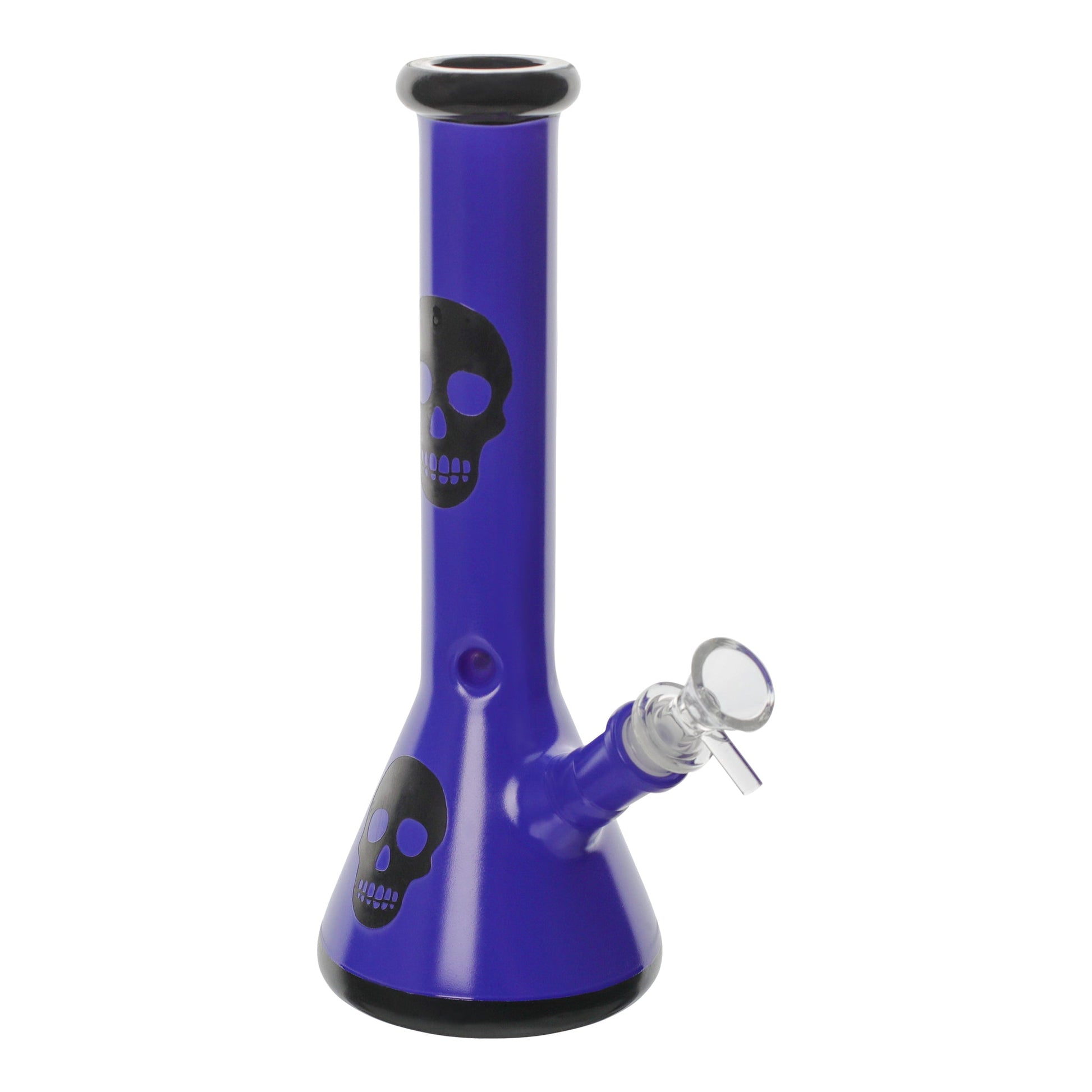 Amy Skeletal Beaker Bong 10in Glass