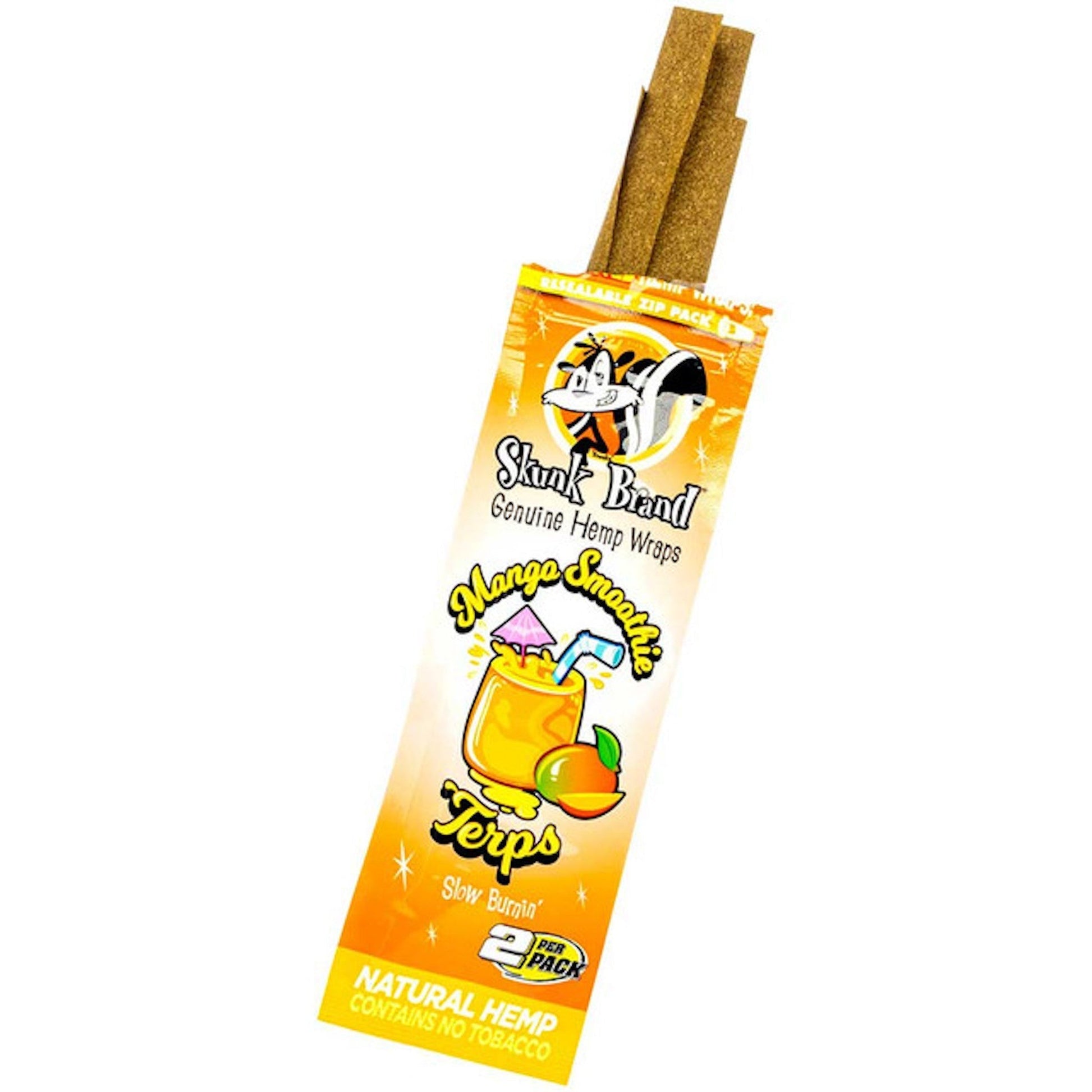 Skunk Terp Infused Hemp Wraps 2 Pack 4ct