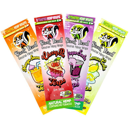 Skunk Terp Infused Hemp Wraps 2 Pack 4ct