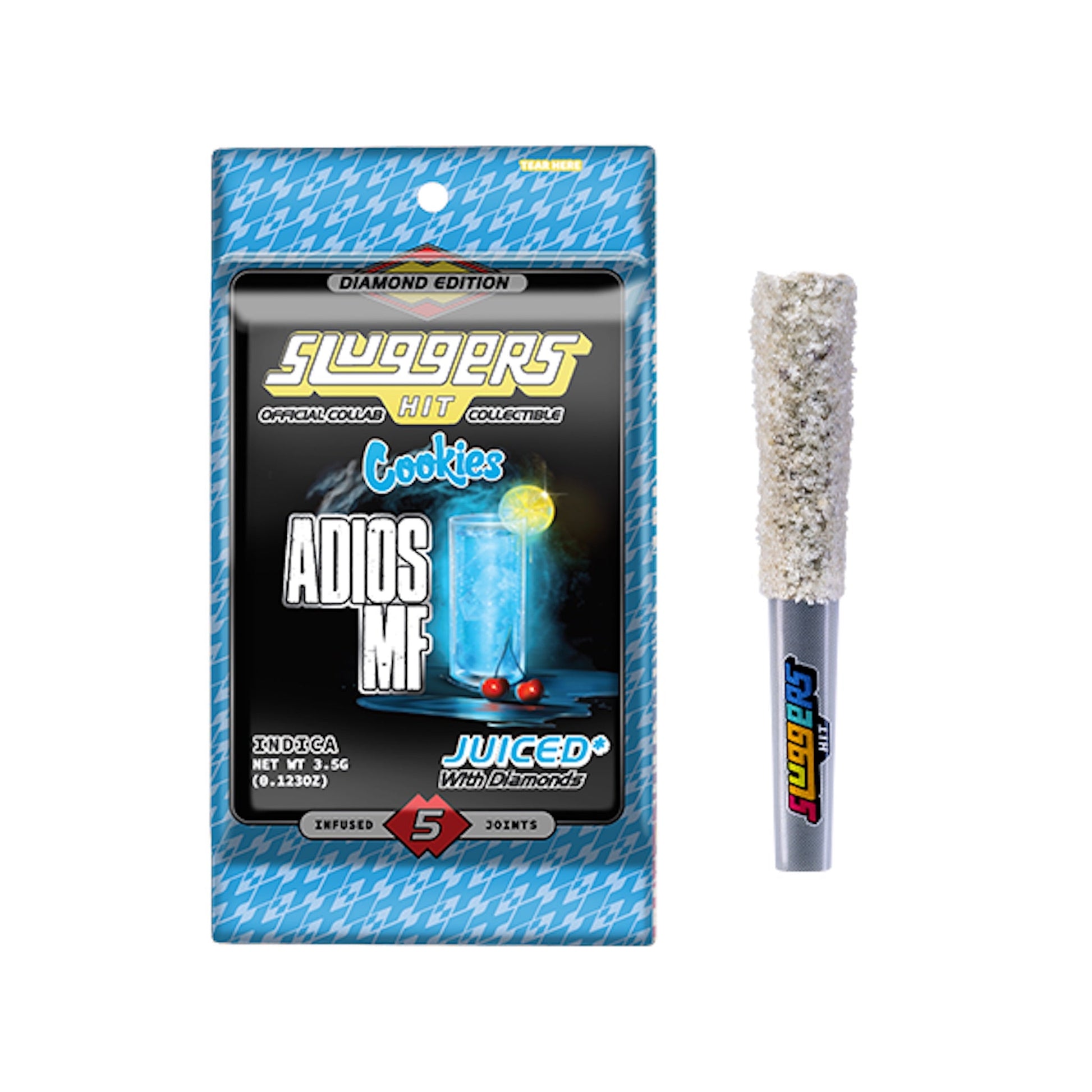 Sluggers Hit Juiced Official Collab THC-A Pre Rolls 3.5g 5ct