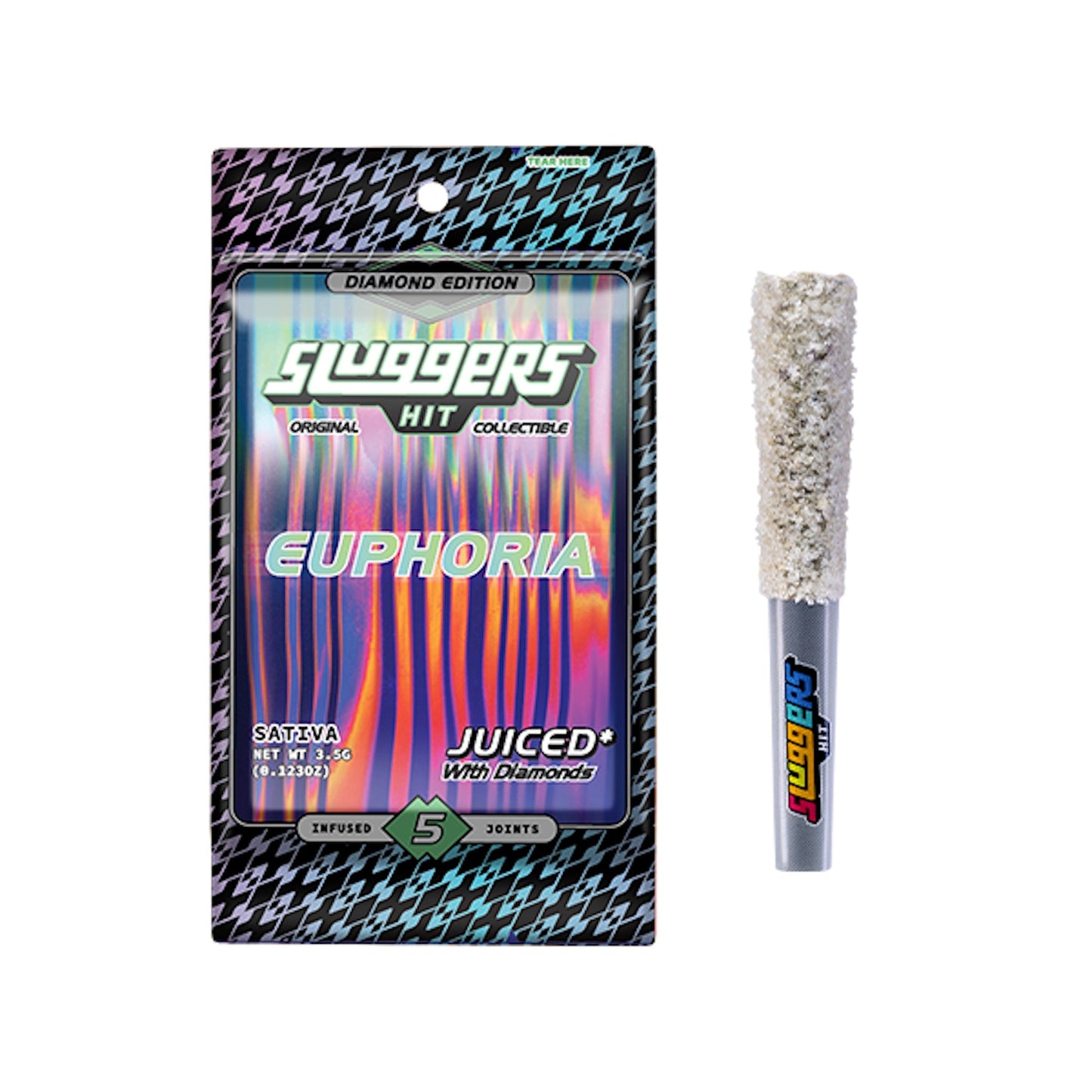Sluggers Hit Juiced Original THC-A Pre Rolls 3.5g 5ct