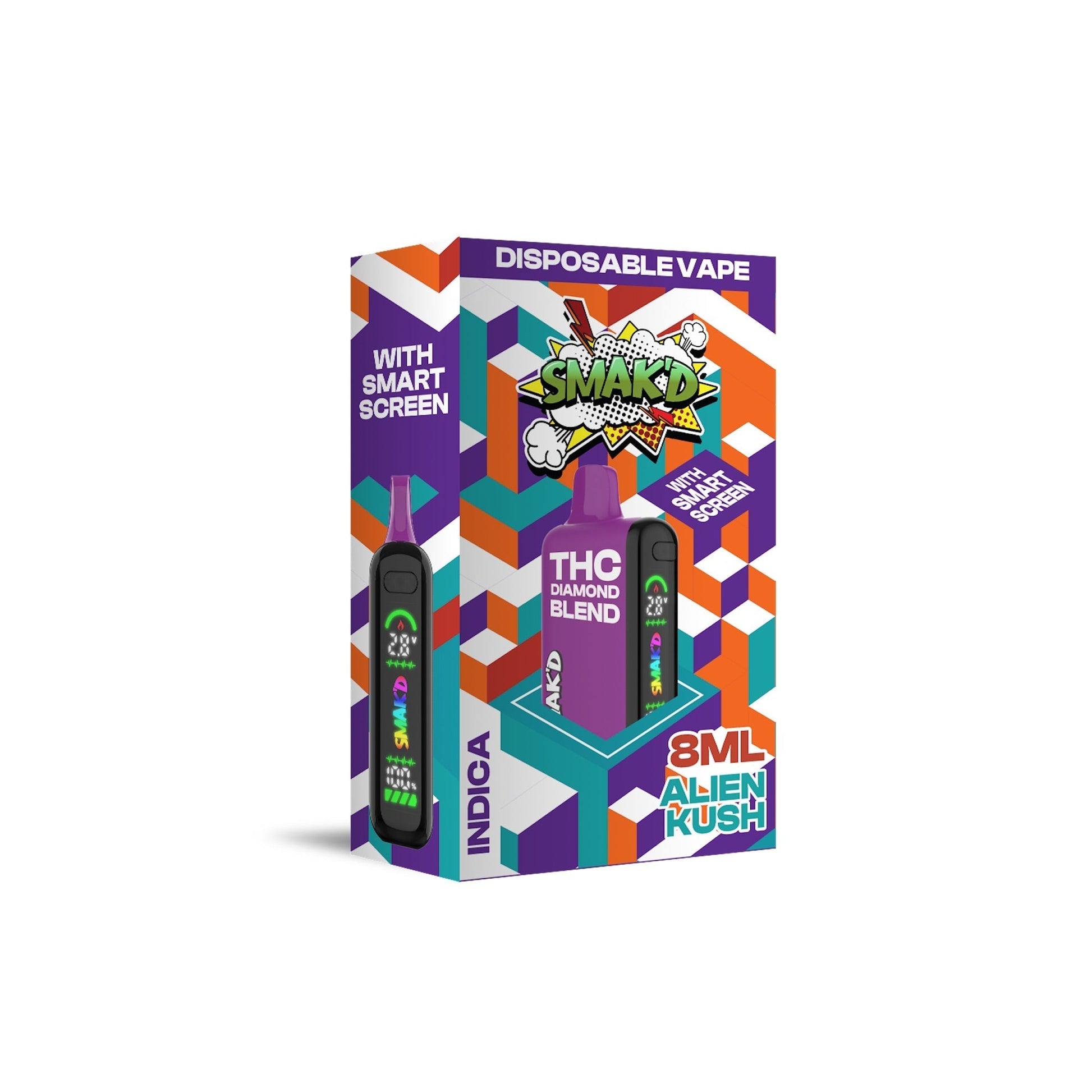 Smakd Diamond Blend THC-A Vaporizer 8000mg