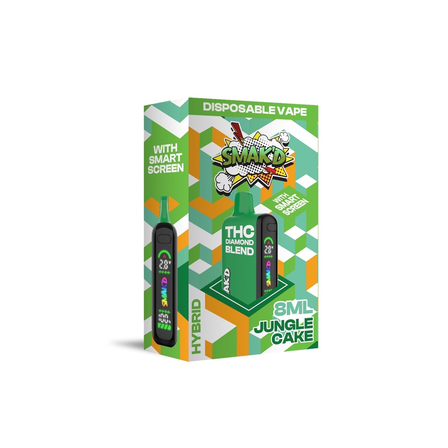 Smakd Diamond Blend THC-A Vaporizer 8000mg