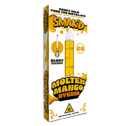 Smakd Honey Gold THC Pure Distillate Syringe 2000mg
