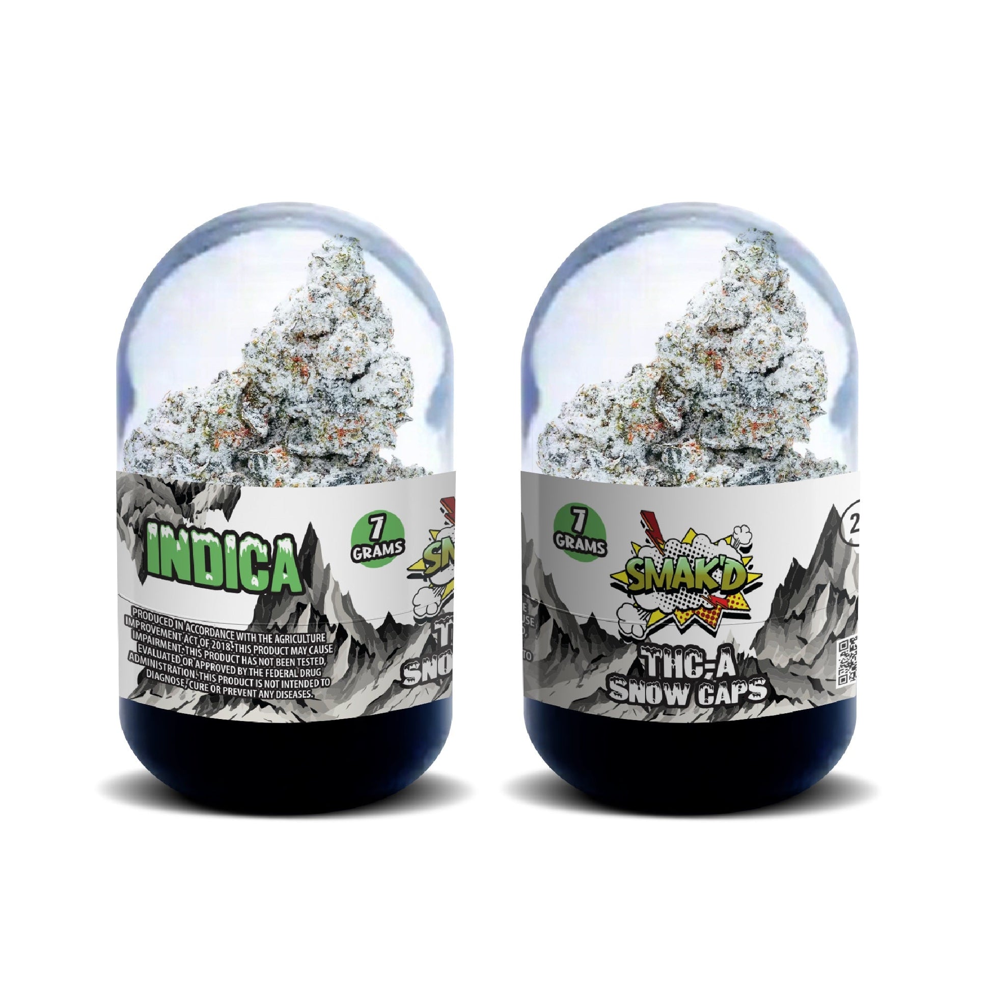 Smakd Snow Caps Indica THC-A Flower 7g