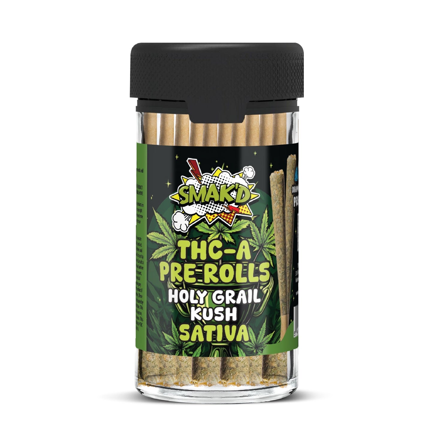 Smakd THC-A Diamond Pre-Rolls 10ct