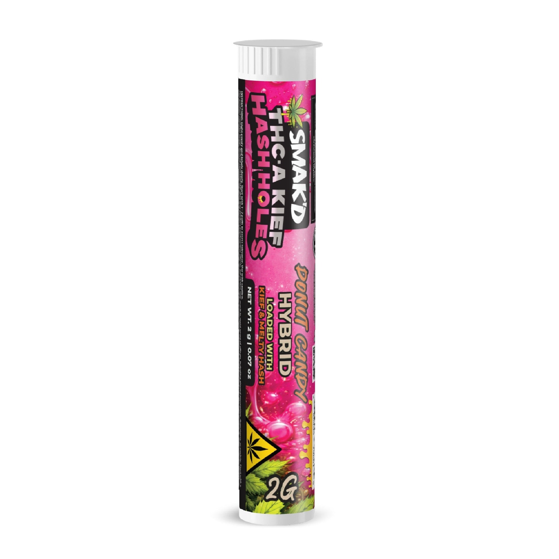 Smakd THC-A Kief Hash Hole Pre-Roll 2g