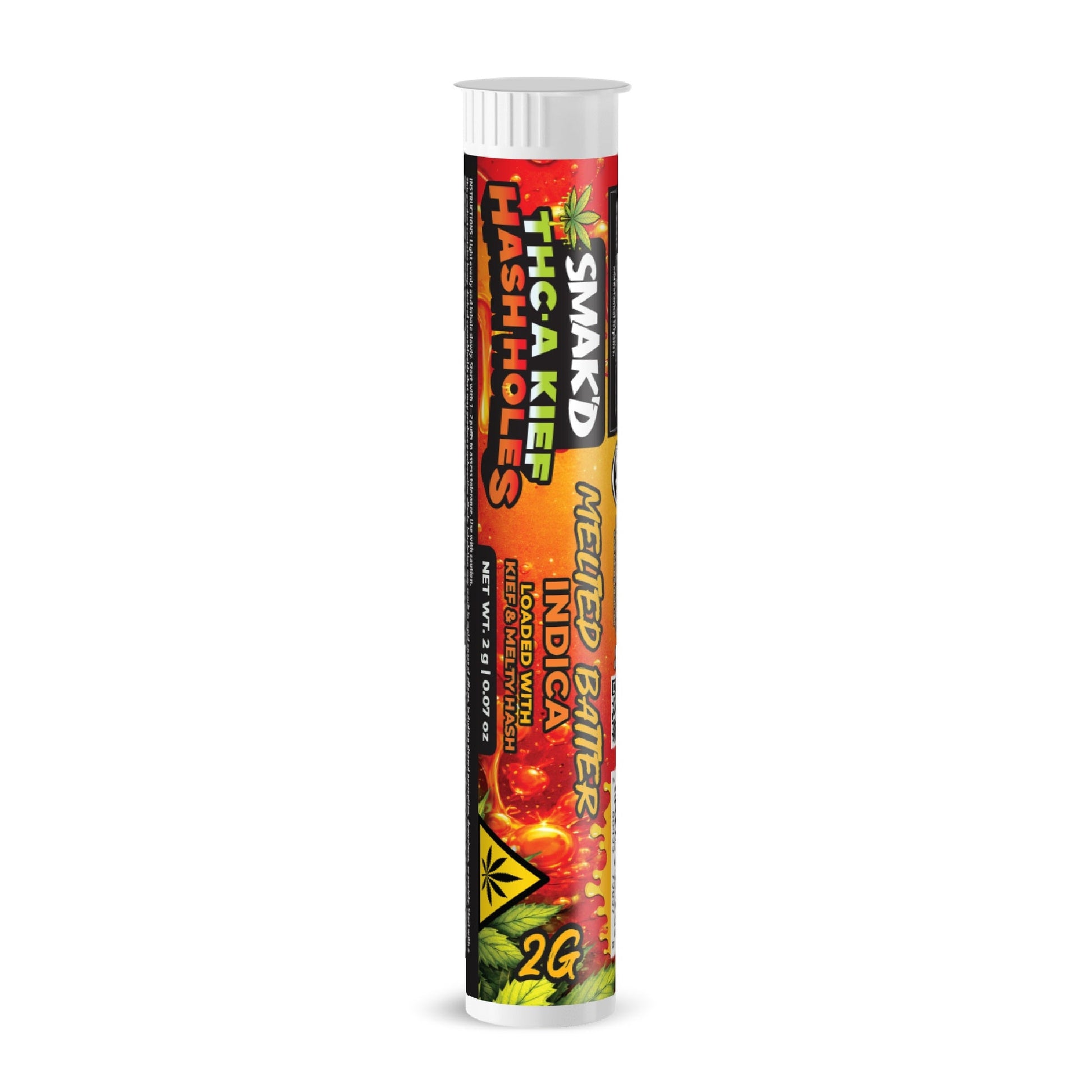 Smakd THC-A Kief Hash Hole Pre-Roll 2g