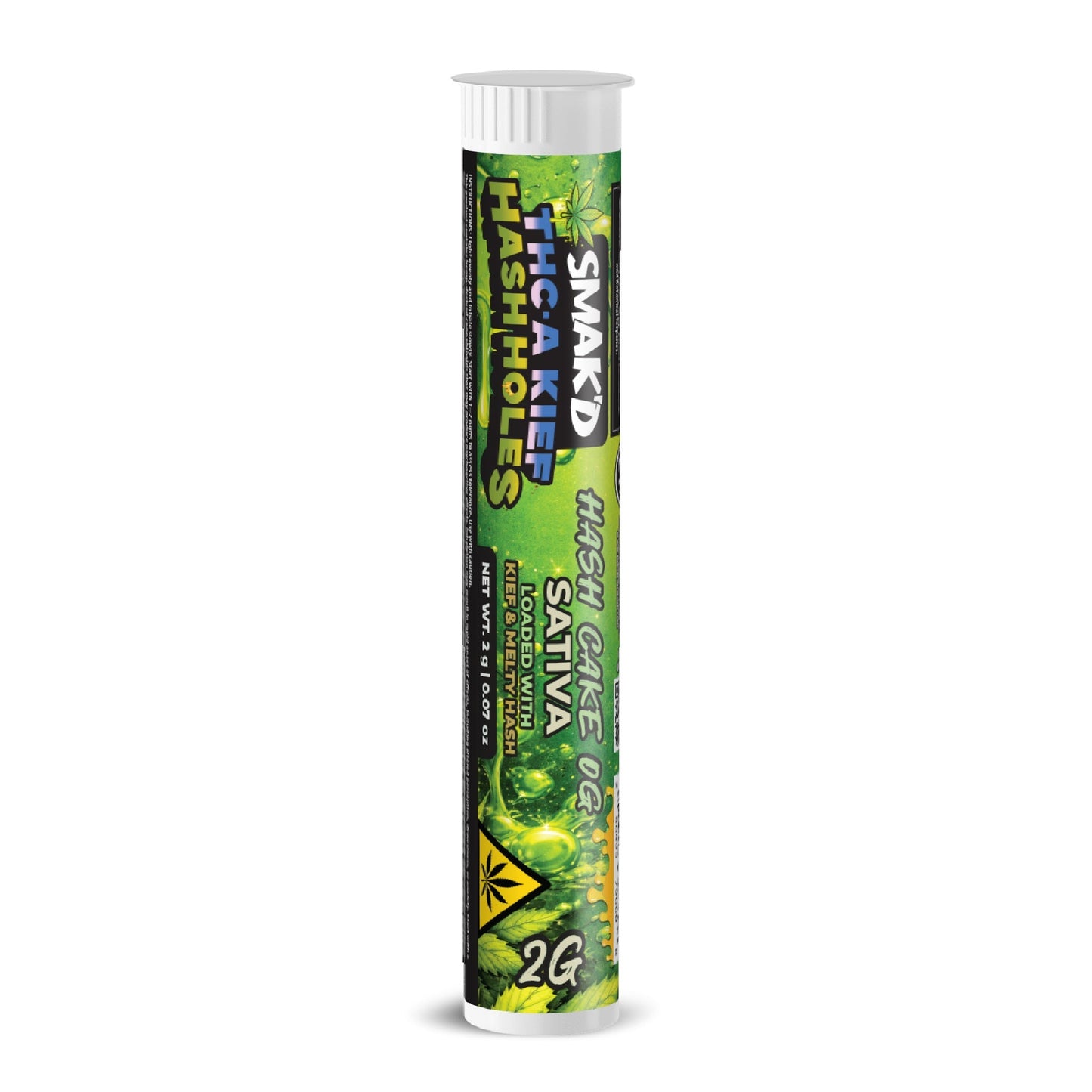 Smakd THC-A Kief Hash Hole Pre-Roll 2g
