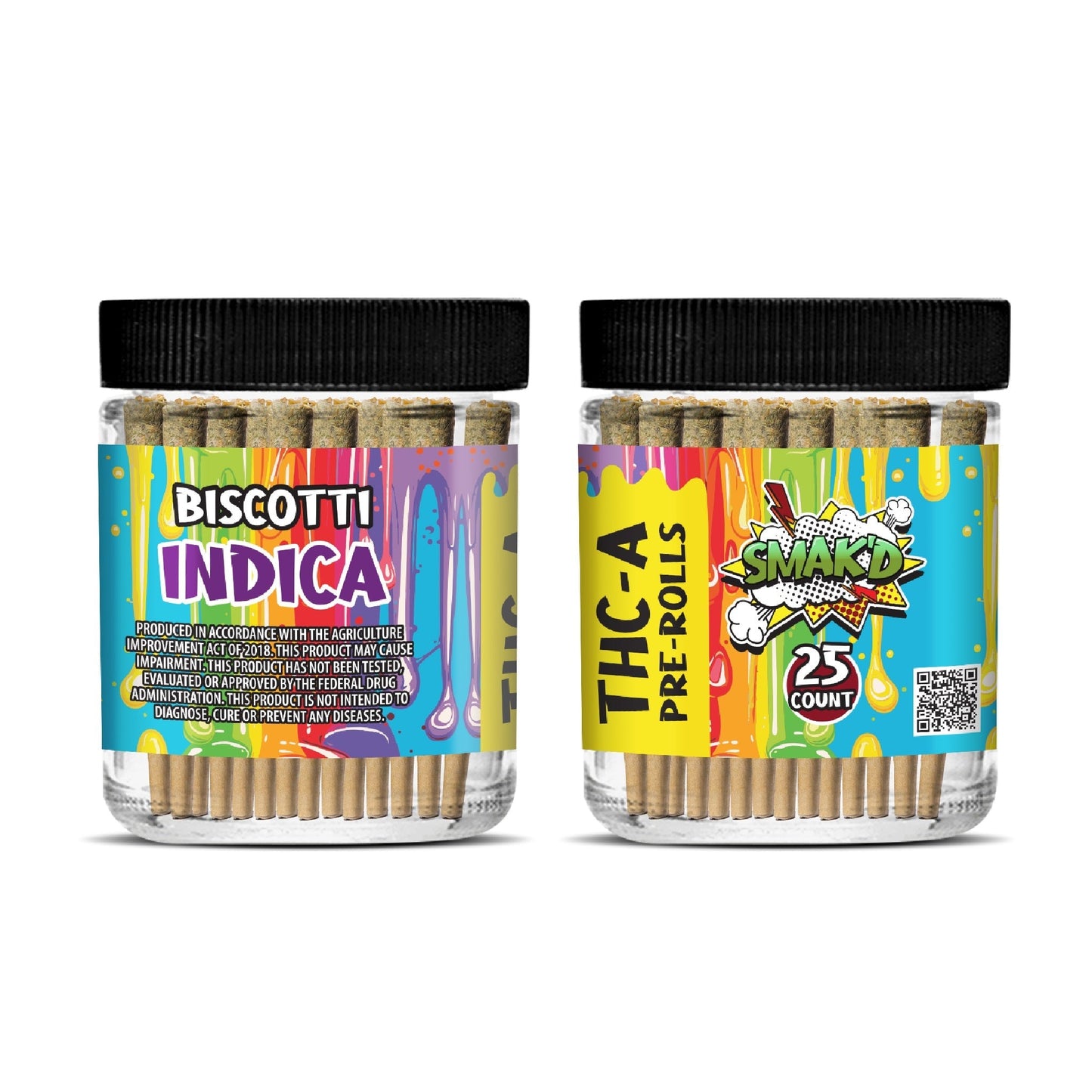 Smak'd THC-A Pre-Roll 25ct Hybrid