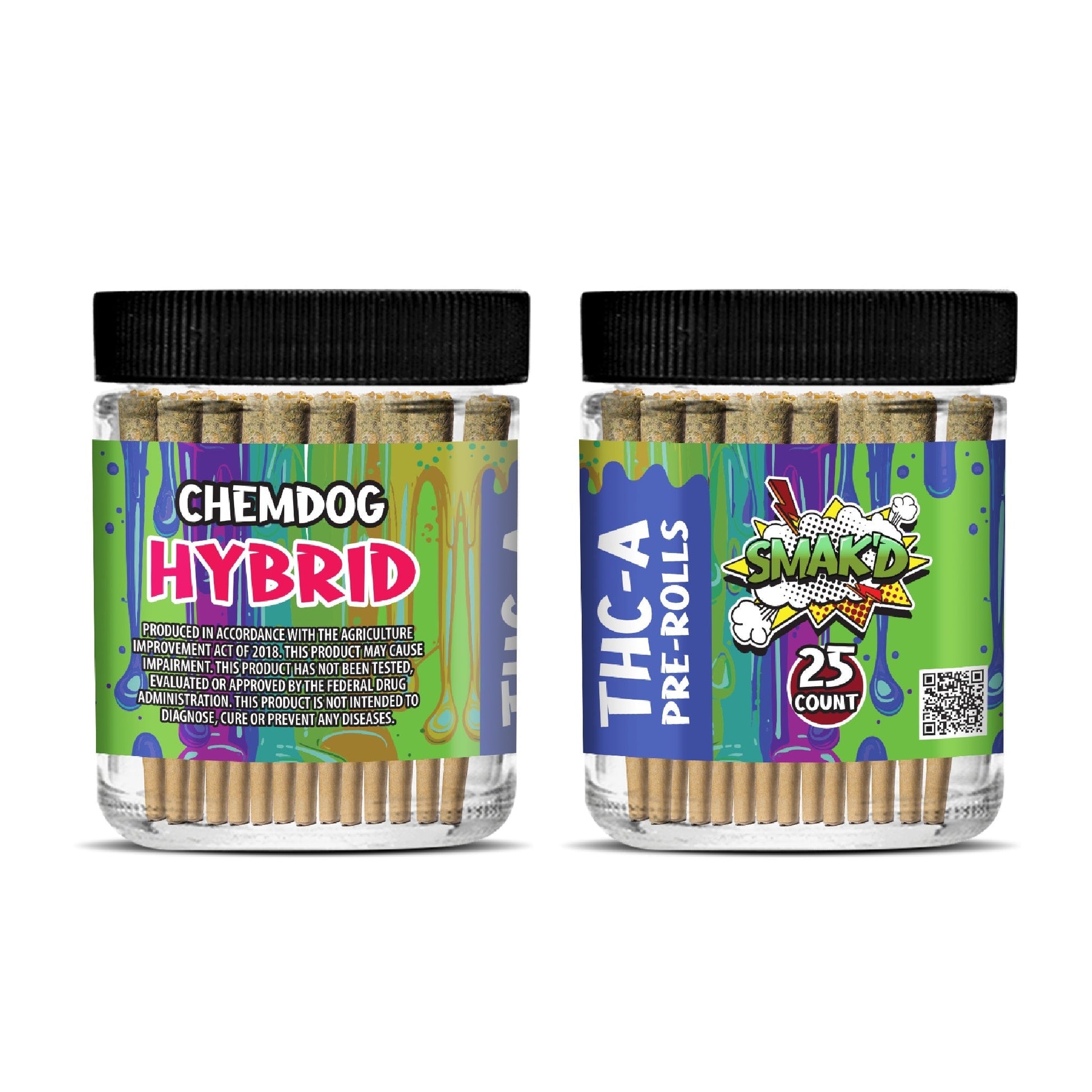 Smak'd THC-A Pre-Roll 25ct Hybrid