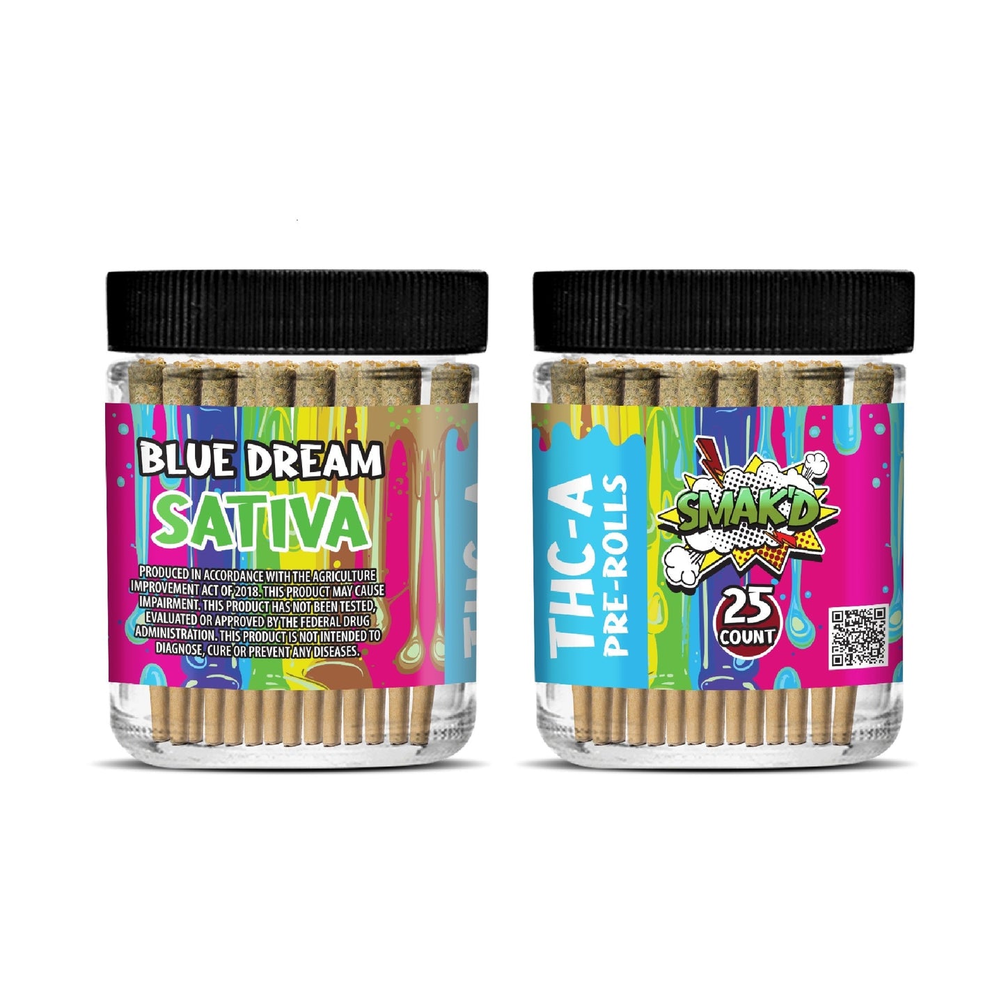 Smak'd THC-A Pre-Roll 25ct Hybrid