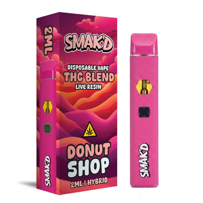 Smakd THC Blend Live Resin Vaporizer 2000mg
