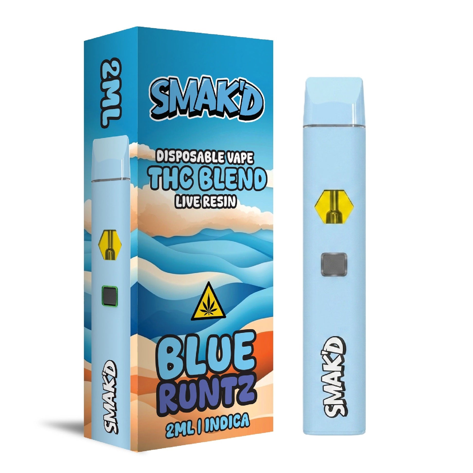 Smak'd Live Resin THC-A Vaporizer 2000mg Disposable
