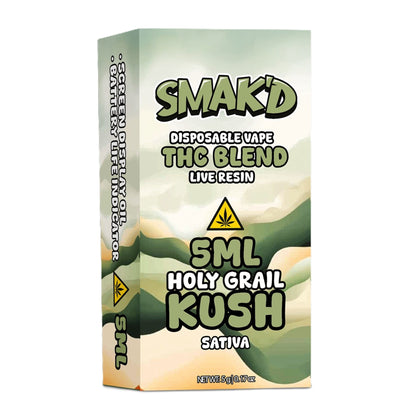 Smak'd THC Blend Live Resin Vaporizer 5000mg