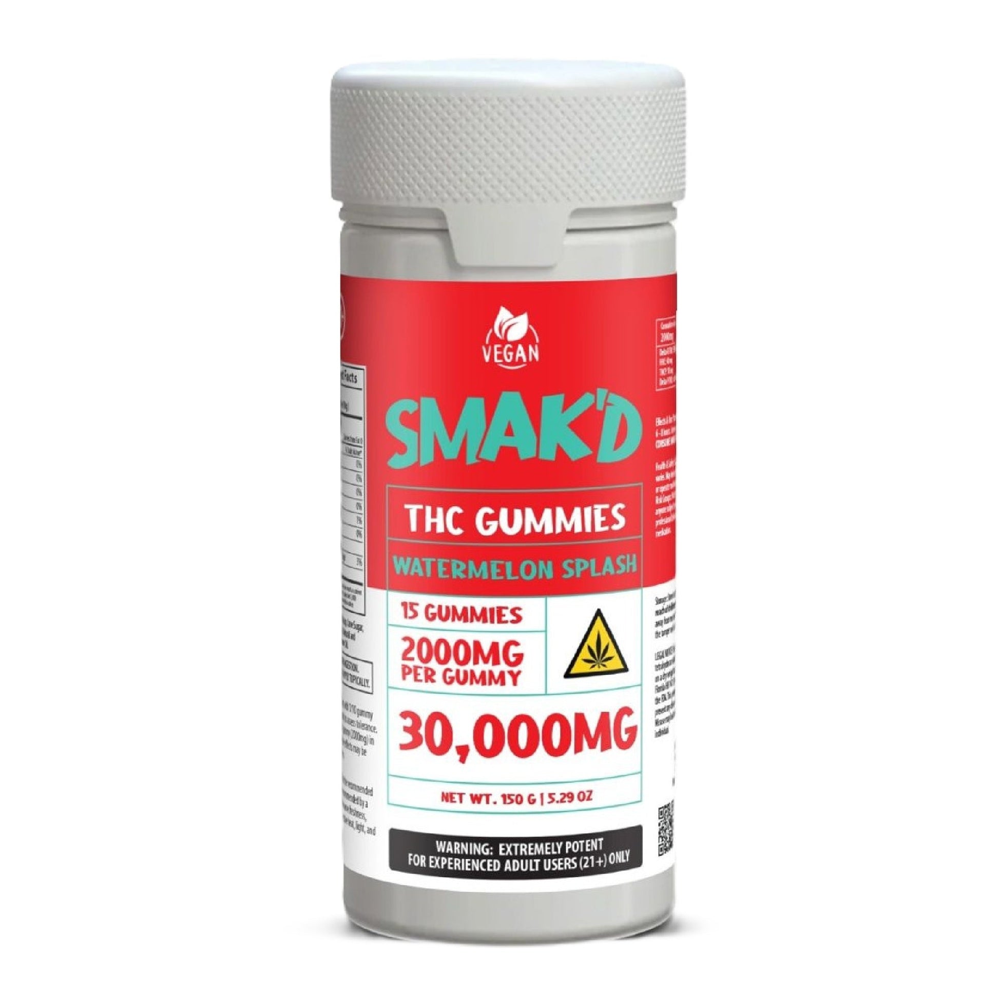 Smakd THC Gummies 30000mg 15ct
