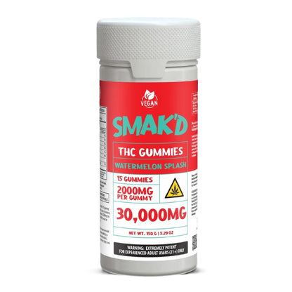 Smakd THC Gummies 30000mg 15ct