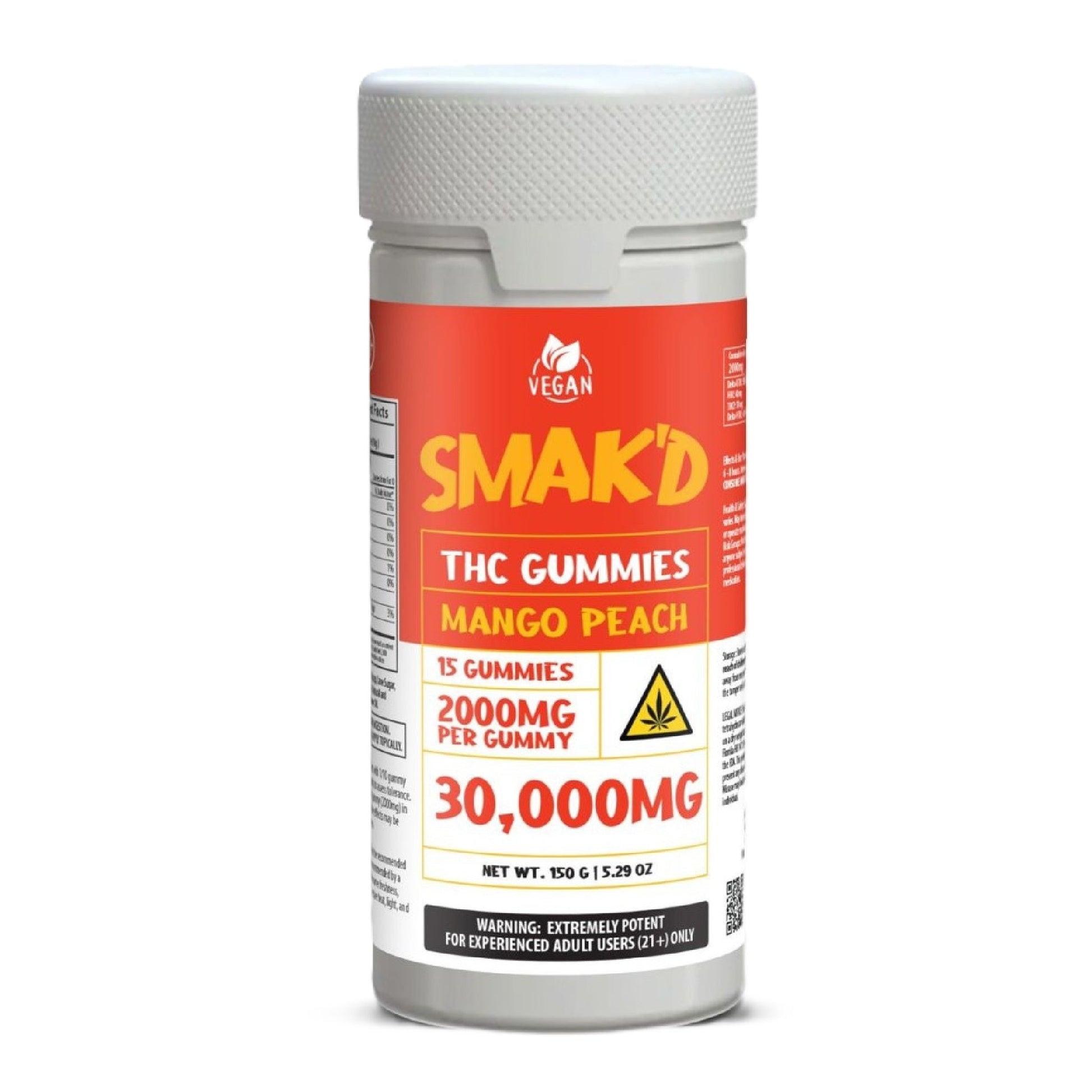 Smakd THC Gummies 30000mg 15ct