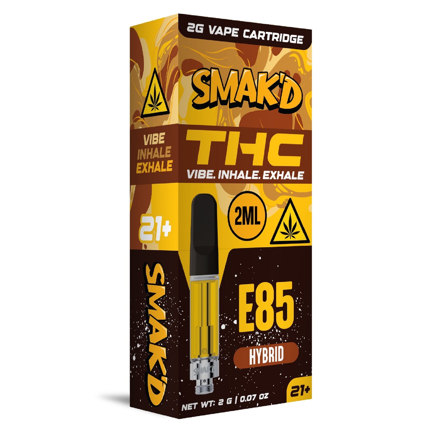 Smakd THC Vape Cartridge 2000mg
