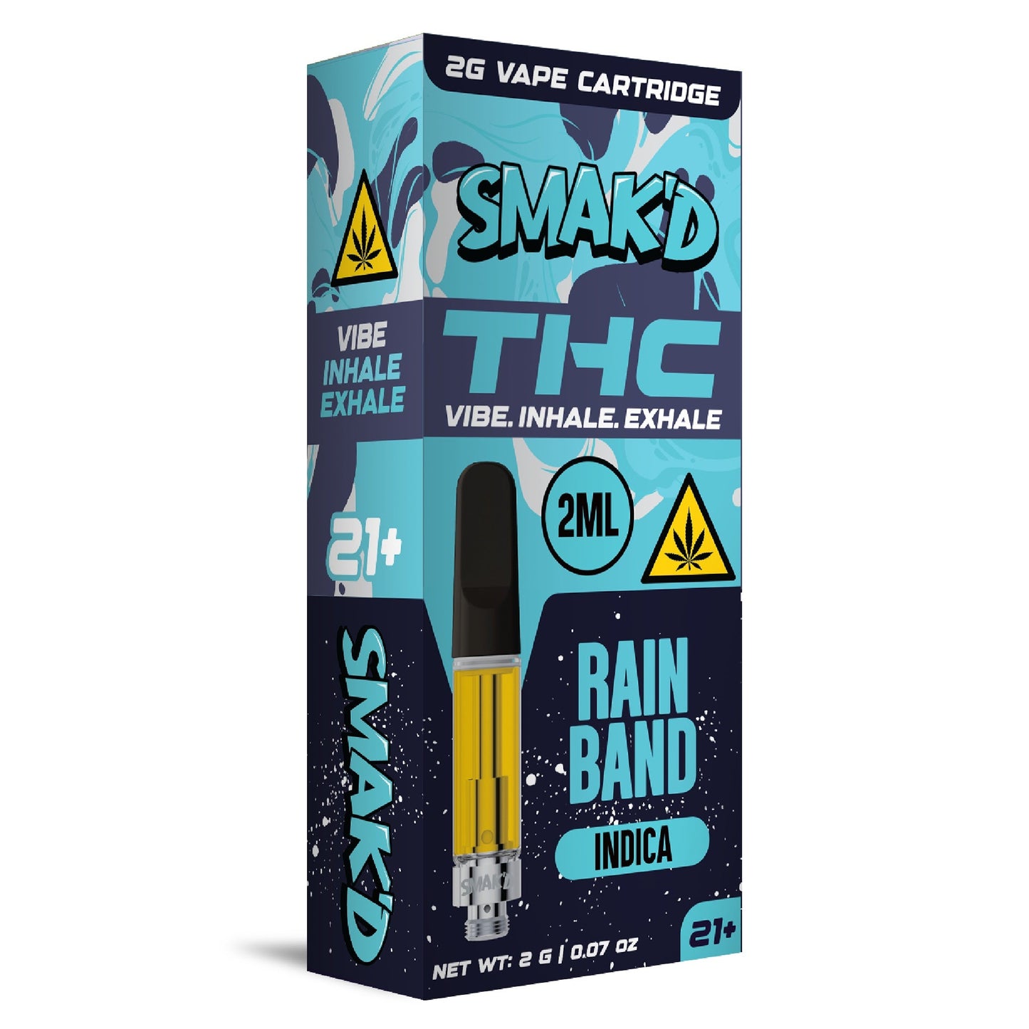 Smakd THC Vape Cartridge 2000mg
