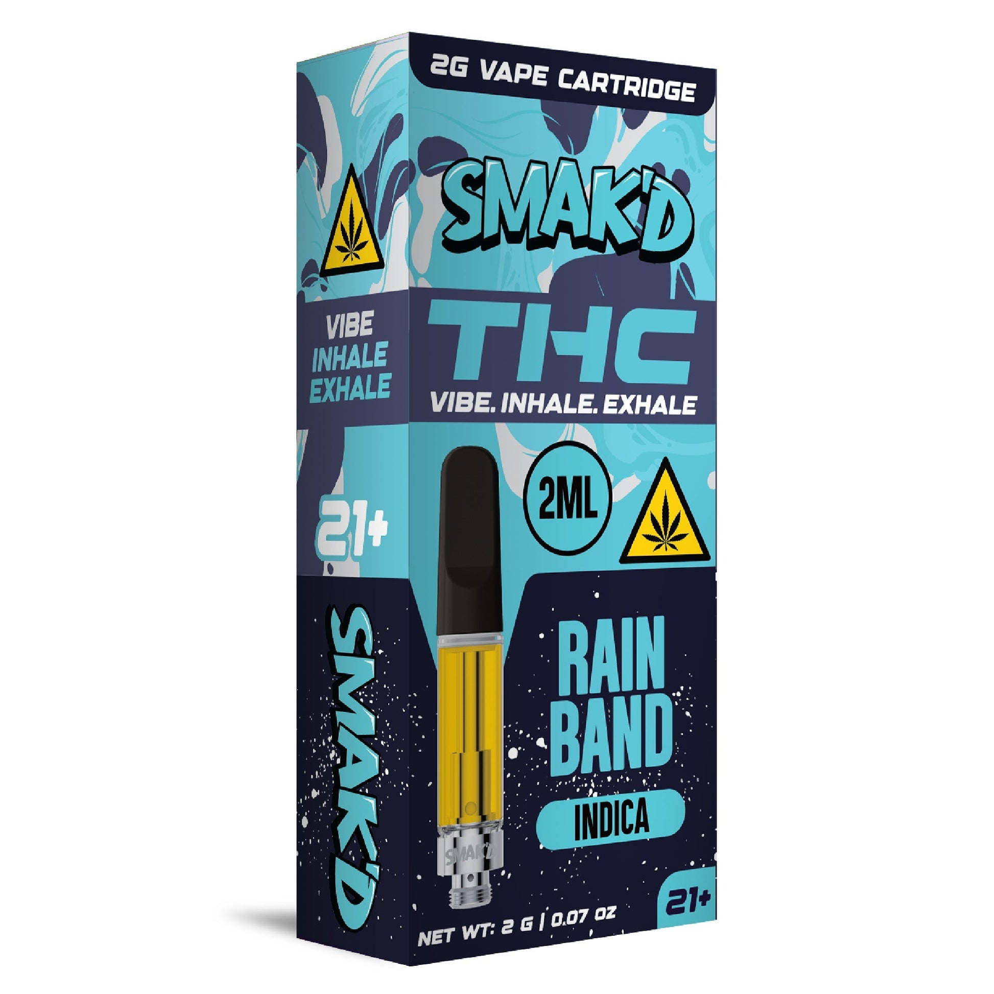 Smakd THC Vape Cartridge 2000mg
