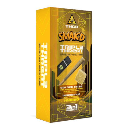 Smakd Triple Threat 3 In 1 Vape Pre Roll Gummy