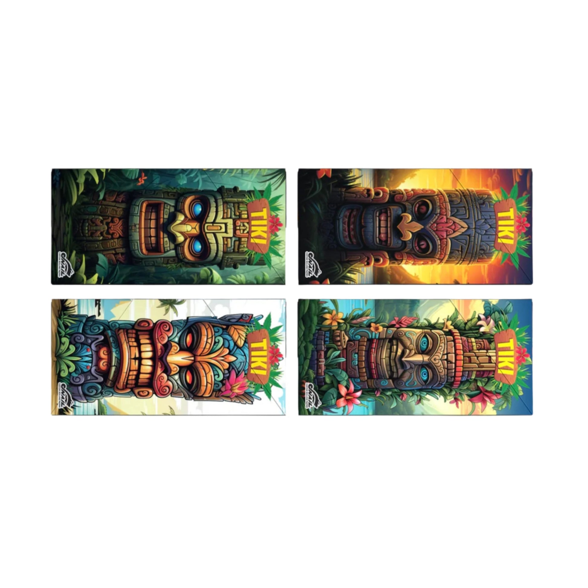 Snail Tiki Totem King Size Rolling Papers 32ct Tips