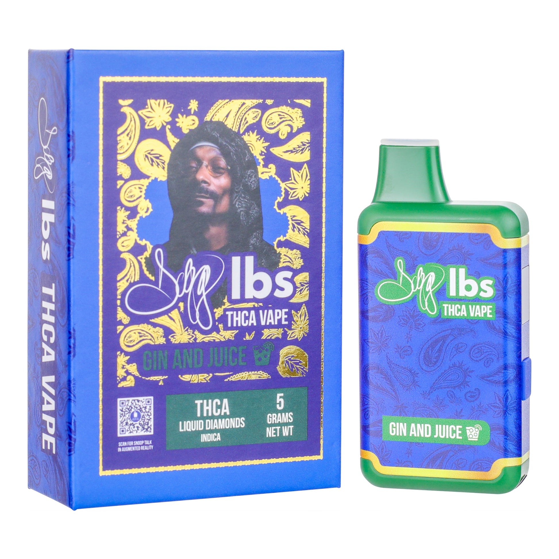 Dogg Lbs THC-A Liquid Diamonds Vaporizer 5000mg