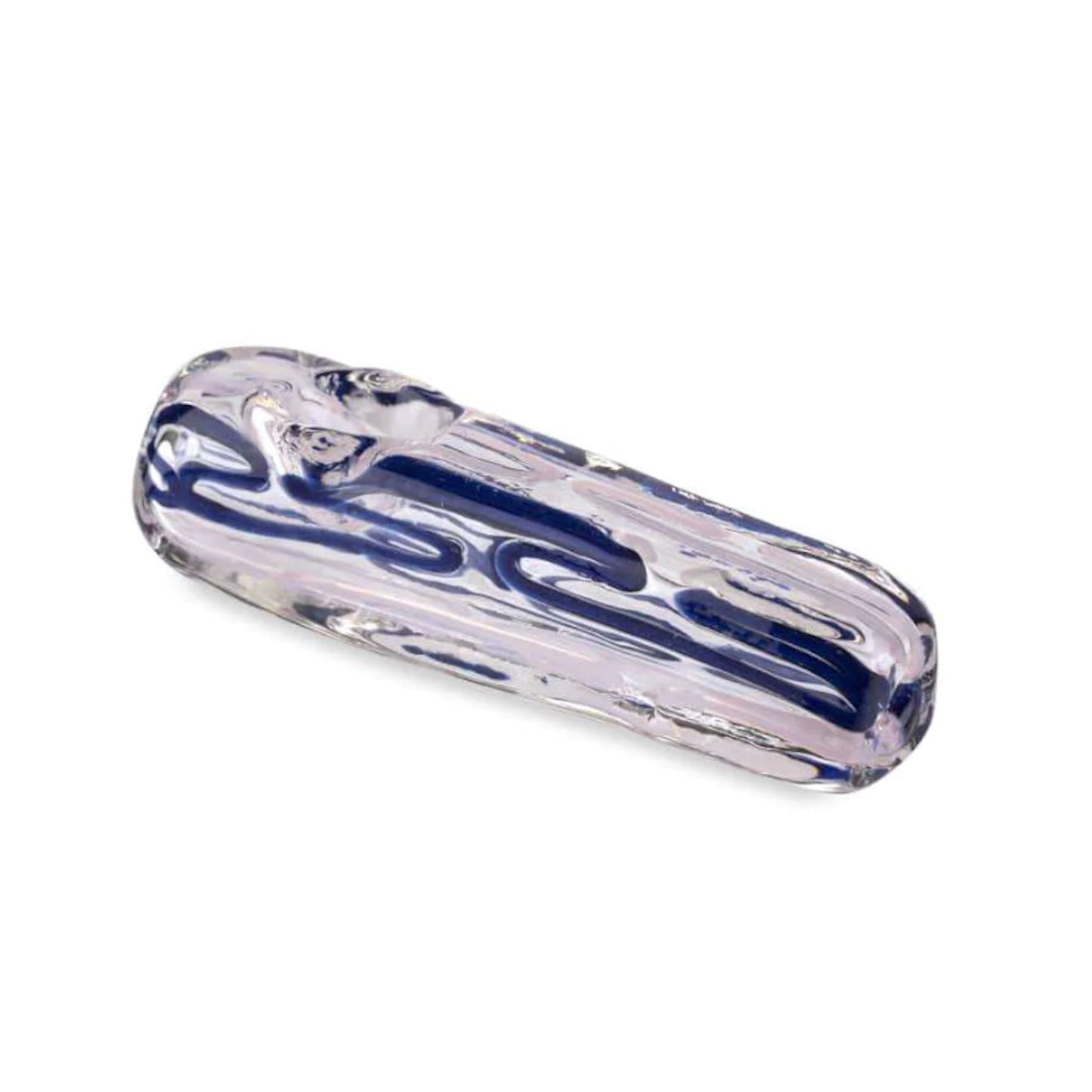 Cannatron Solid Striped One Hitter 4in Borosilicate Glass