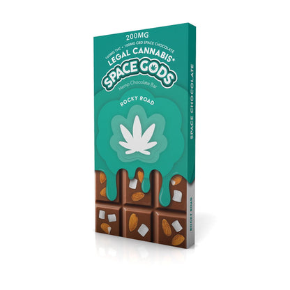 Space Gods Delta 9 CBD Chocolate Bar 100mg
