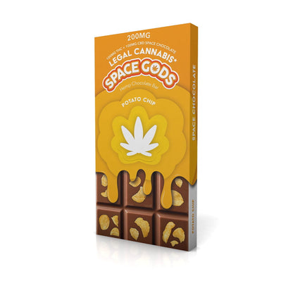 Space Gods Delta 9 CBD Chocolate Bar 100mg