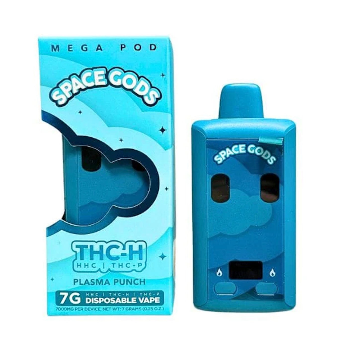 Space Gods Mega Pod THC-H + THC-P Vaporizer 7000mg
