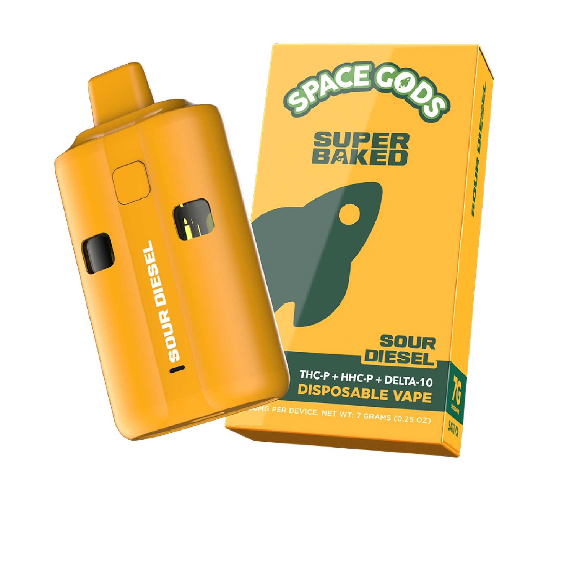 Space Gods Super Baked THC-P Vaporizer 7000mg