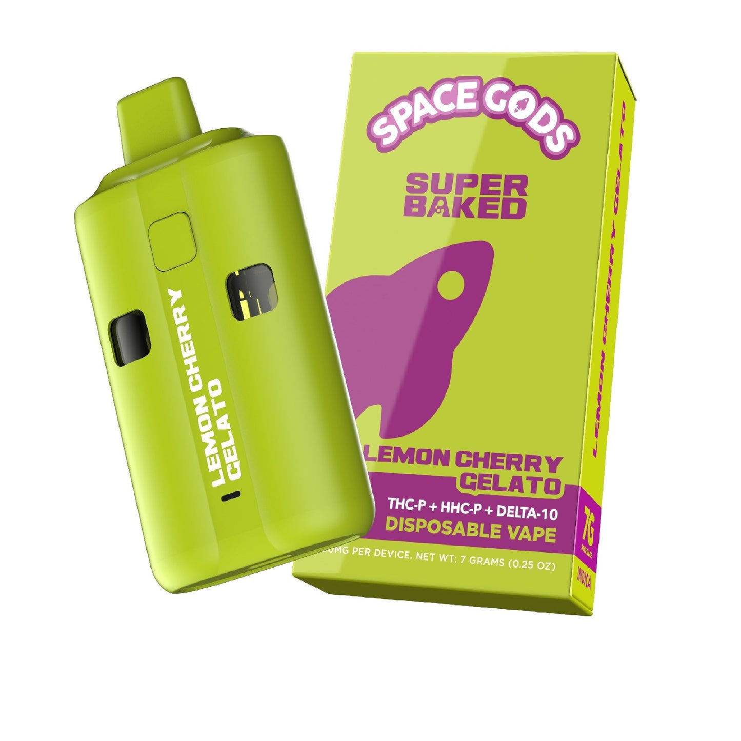 Space Gods Super Baked THC-P Vaporizer 7000mg