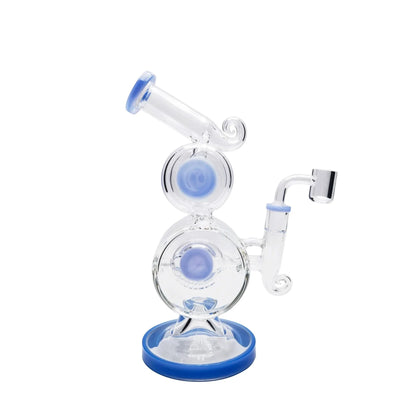 Spherical Chamber Percolator Bong 11in