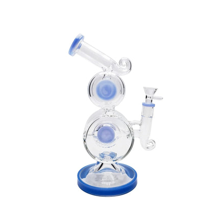 Spherical Chamber Percolator Bong 11in