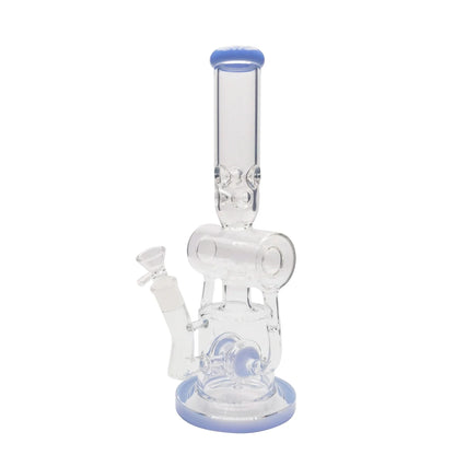 Spinning Inline Perc Bong 16in