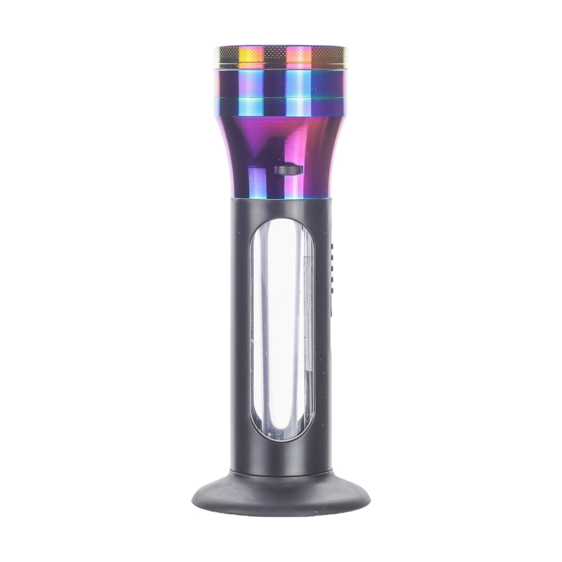 Spiral Cone Loading Grinder 6in Metal Rainbow