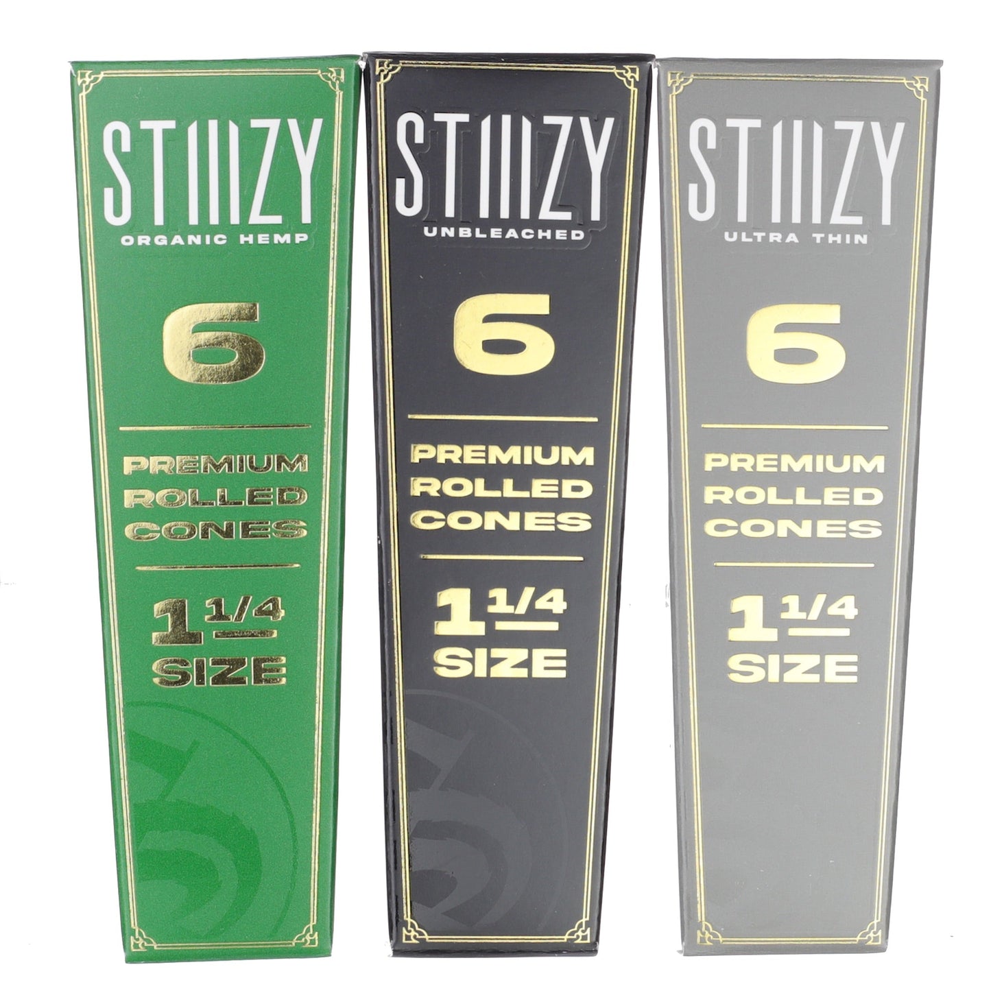 Stiiizy Premium 1 1/4in Cones 6ct