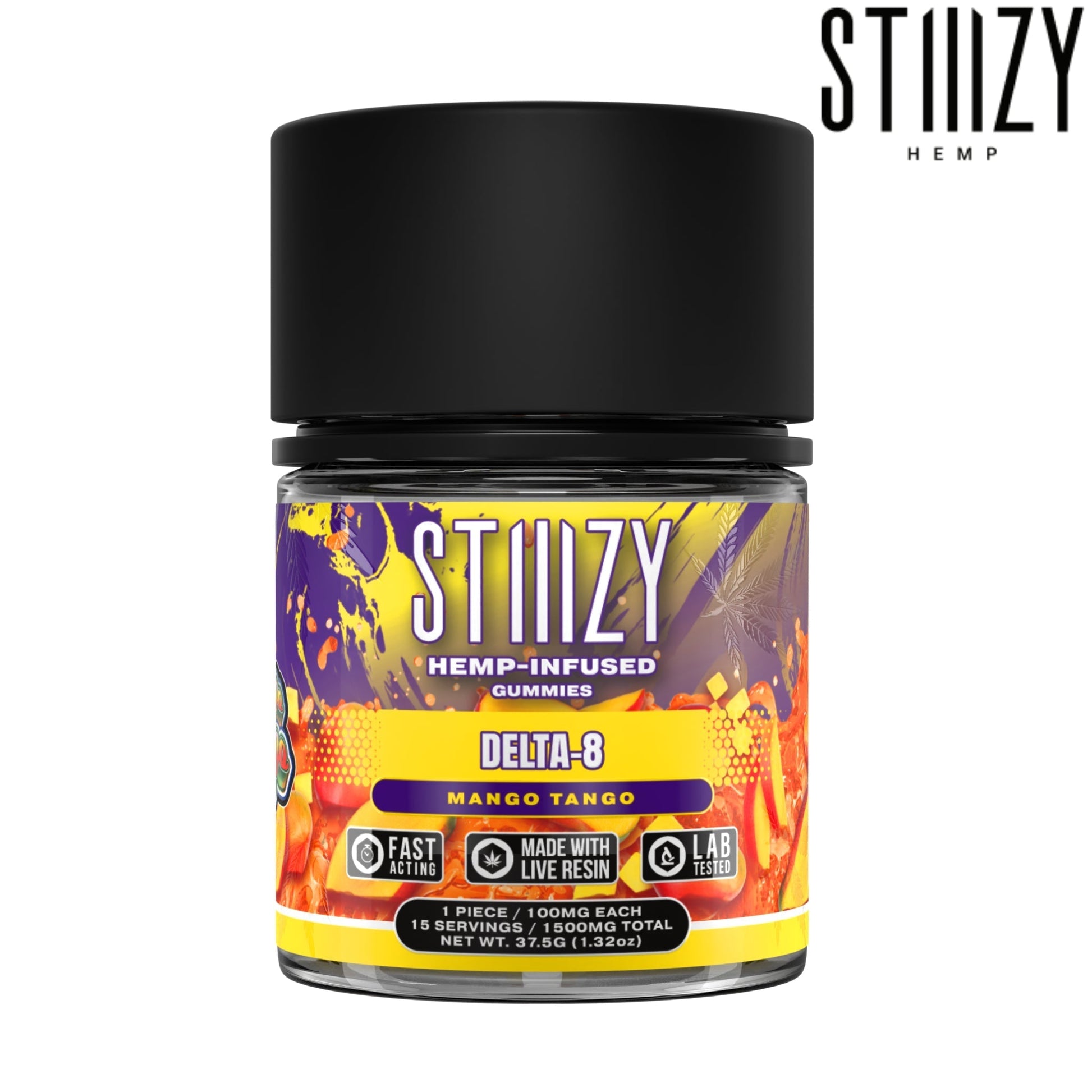 Stiiizy Delta 8 Gummies 1500mg 15ct