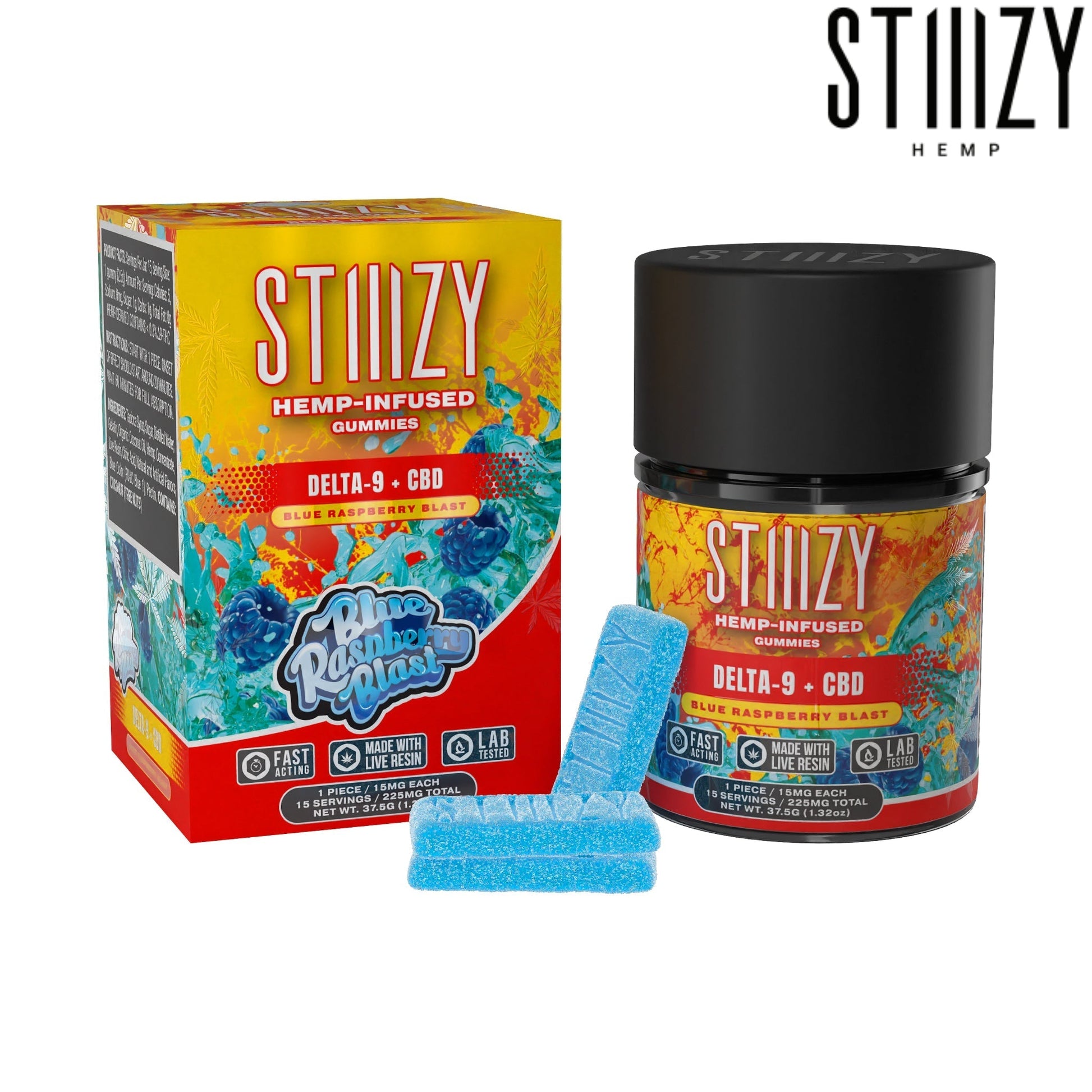 Stiiizy Delta 9 Gummies 225mg 15ct