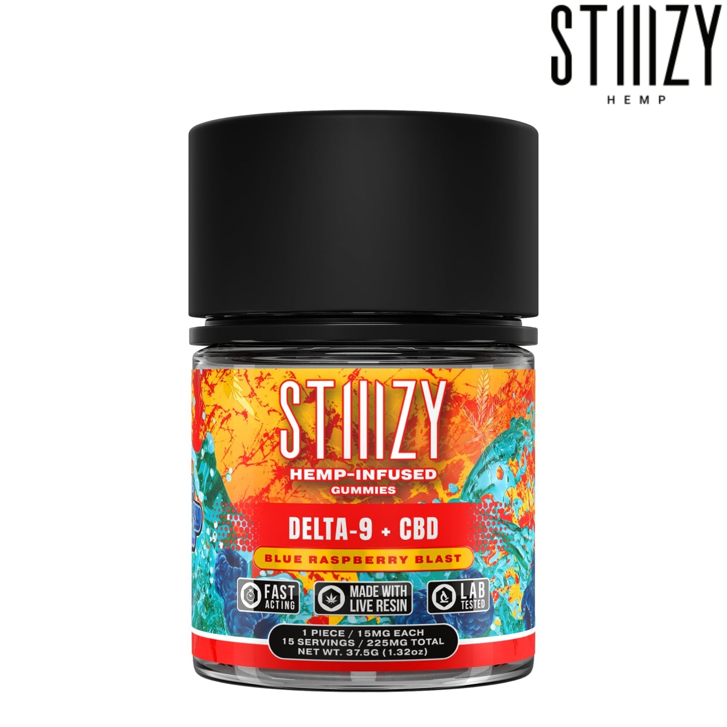 Stiiizy Delta 9 Gummies 225mg 15ct
