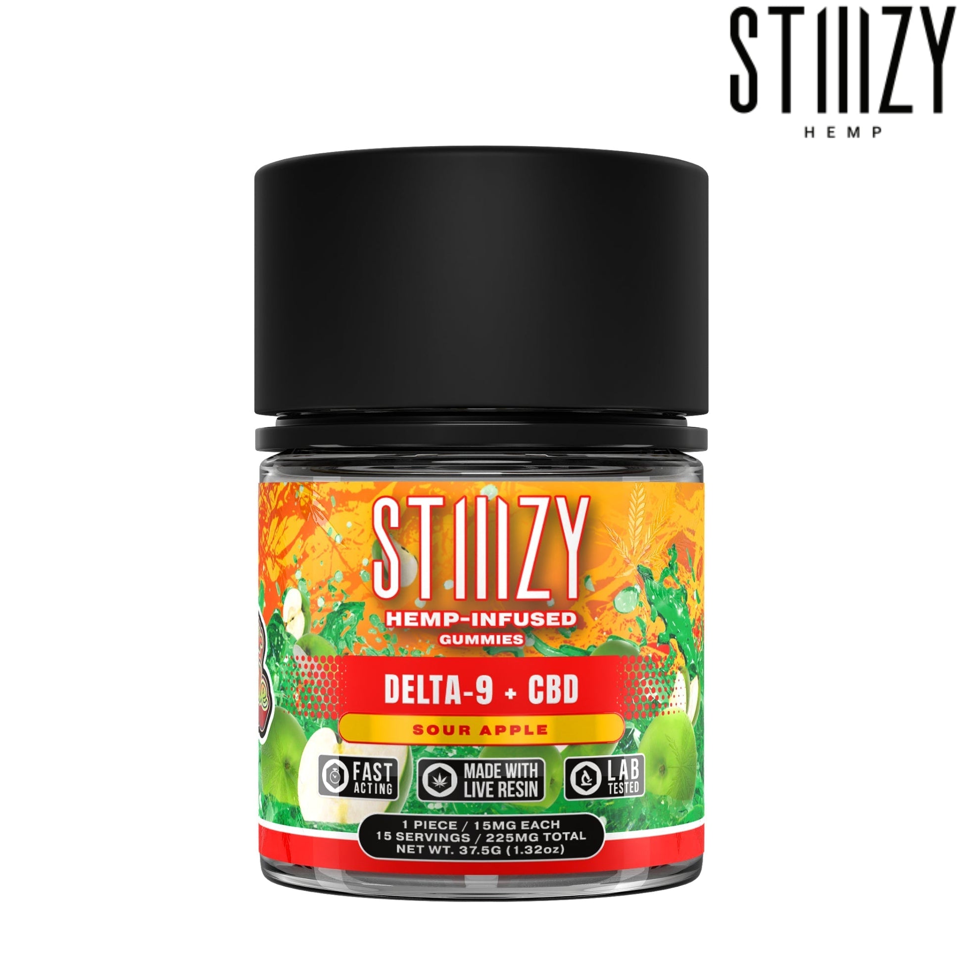 Stiiizy Delta 9 Gummies 225mg 15ct