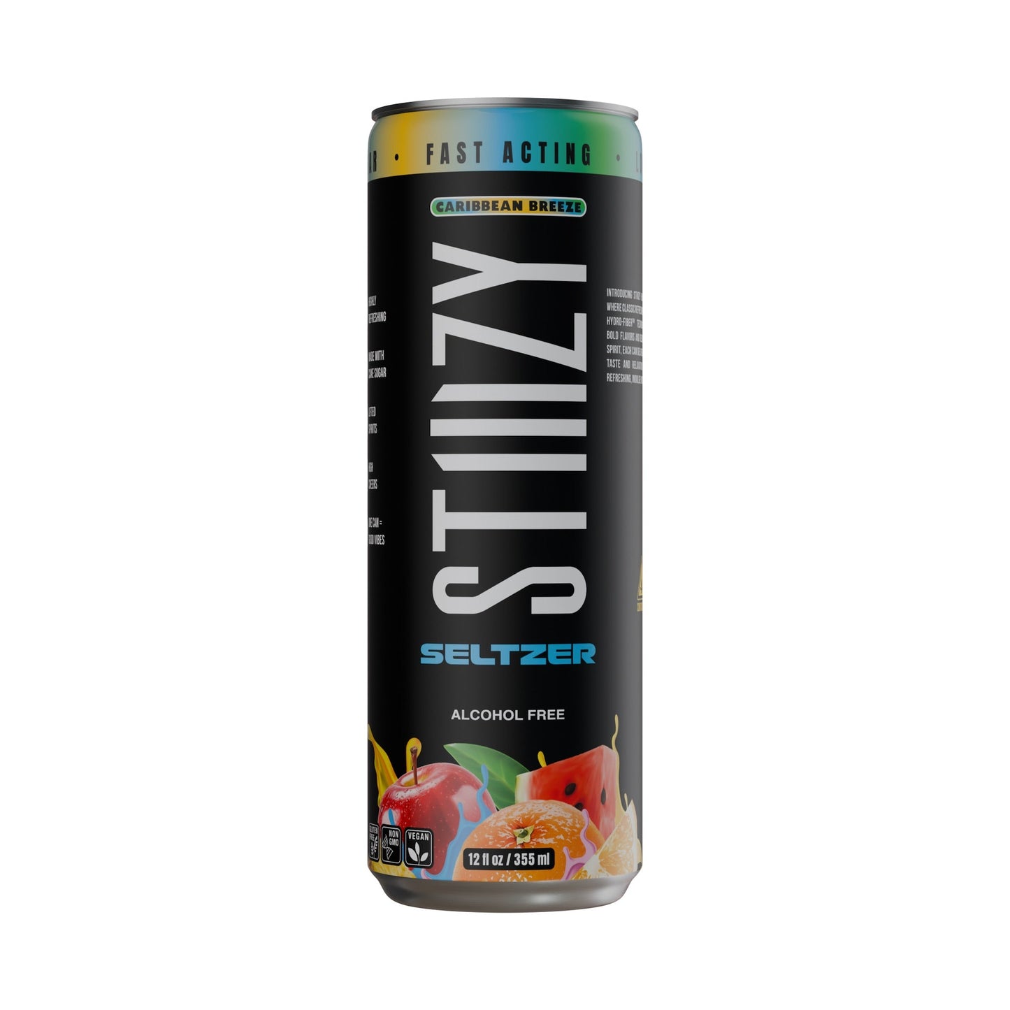 Stiiizy Hemp Seltzer Delta 9 5mg 12oz Cans 4 Pack