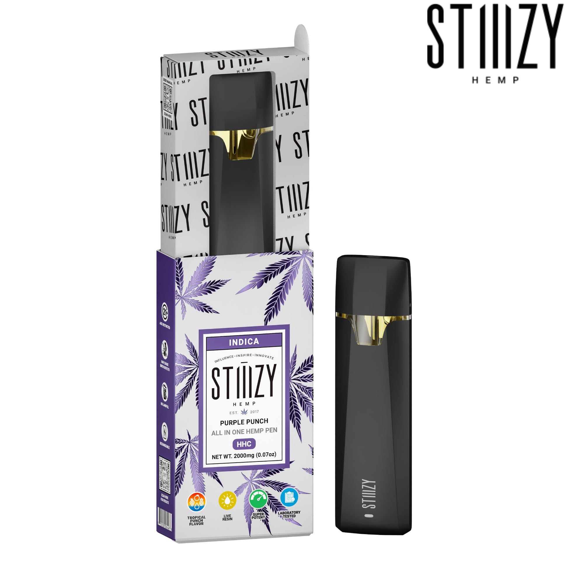 Stiiizy HHC All-In-One Pen 2000mg