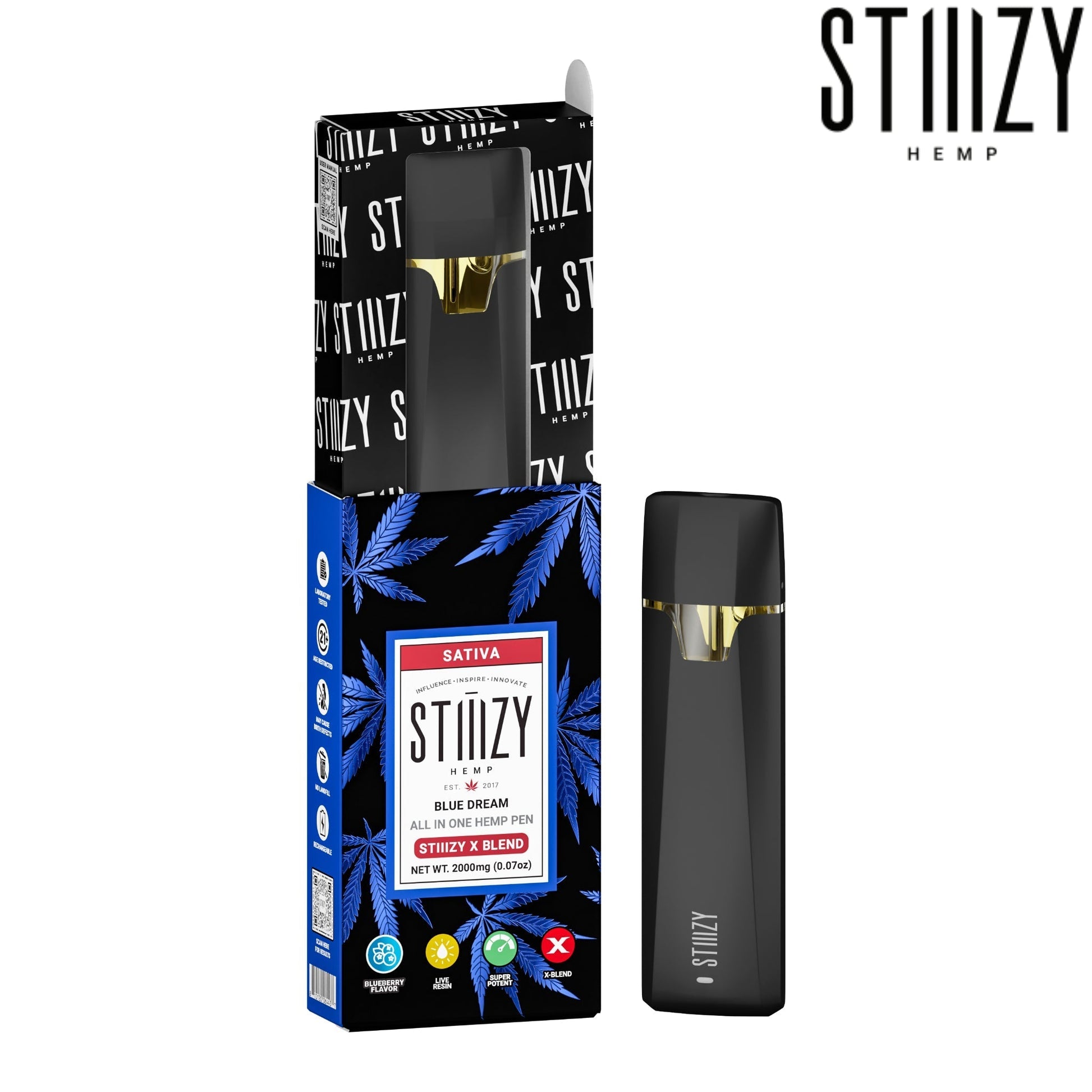 Stiiizy X Blend All-In-One Pen 2000mg