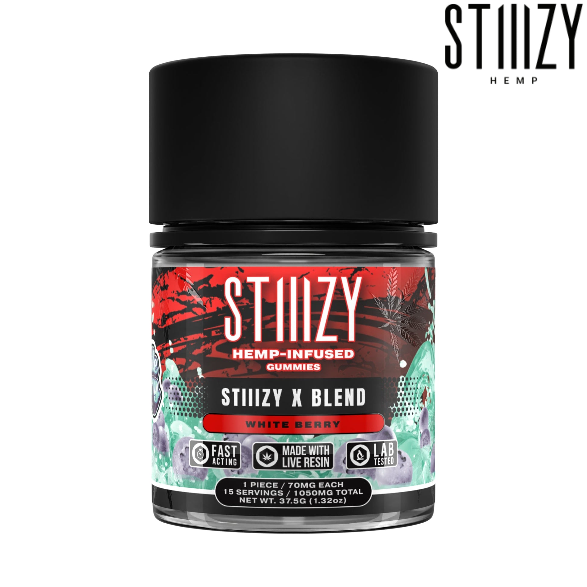 Stiiizy X Blend Gummies 1050mg