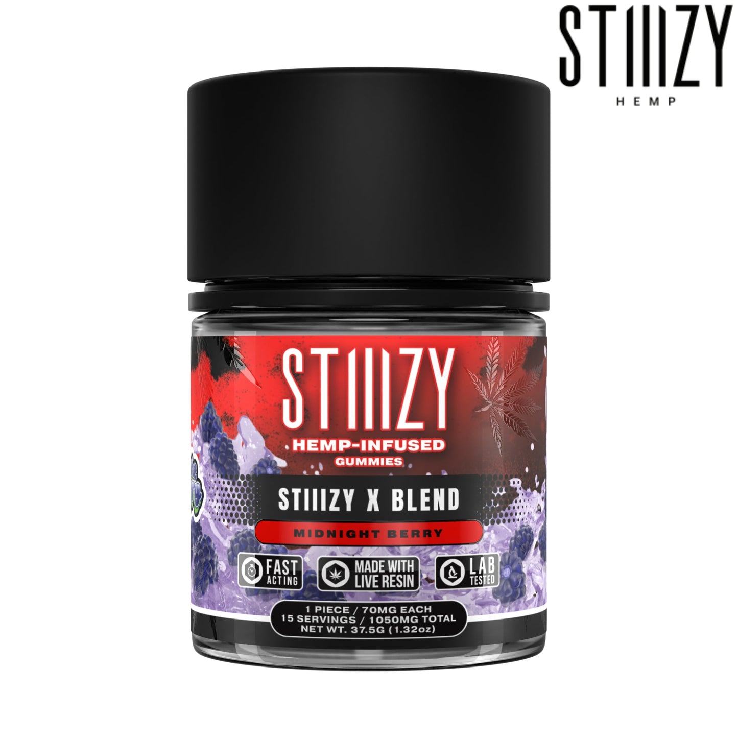 Stiiizy X Blend Gummies 1050mg