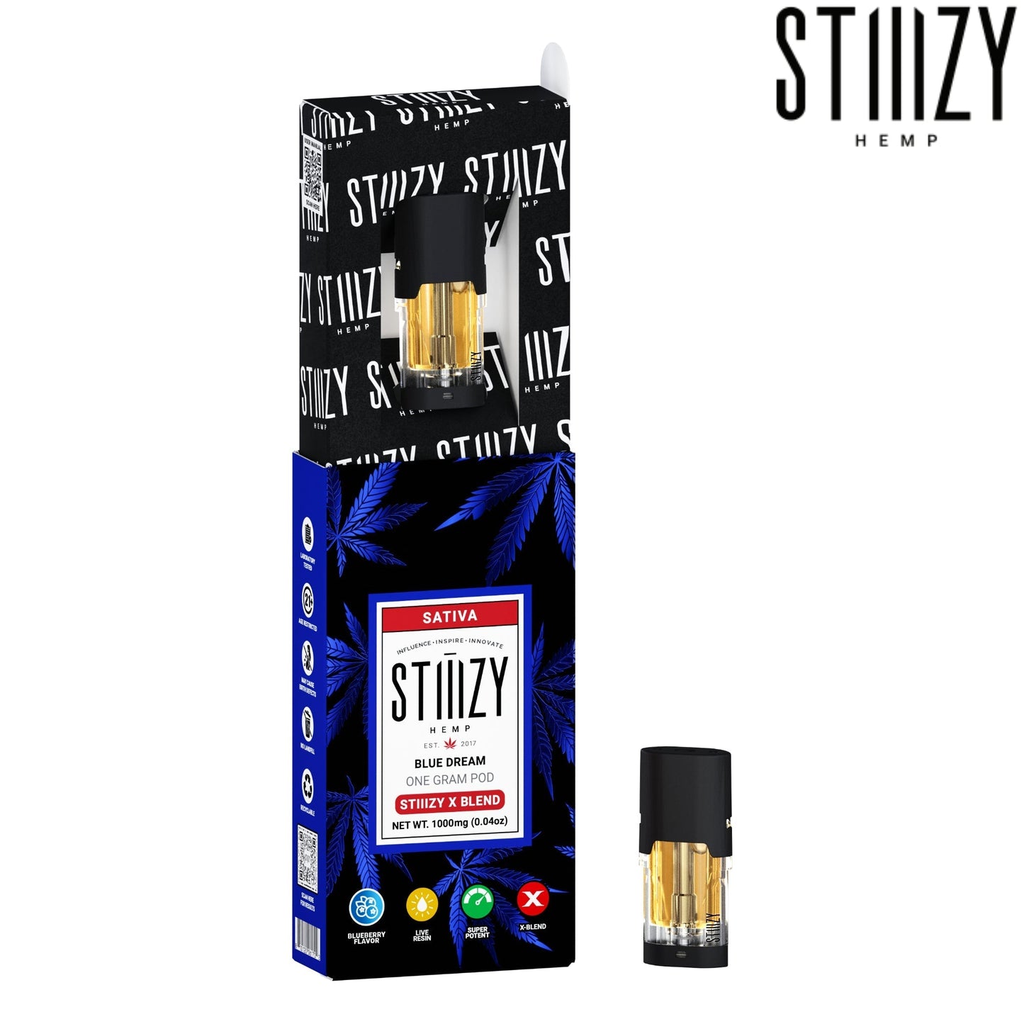 Stiiizy X-Blend Pod 1000mg