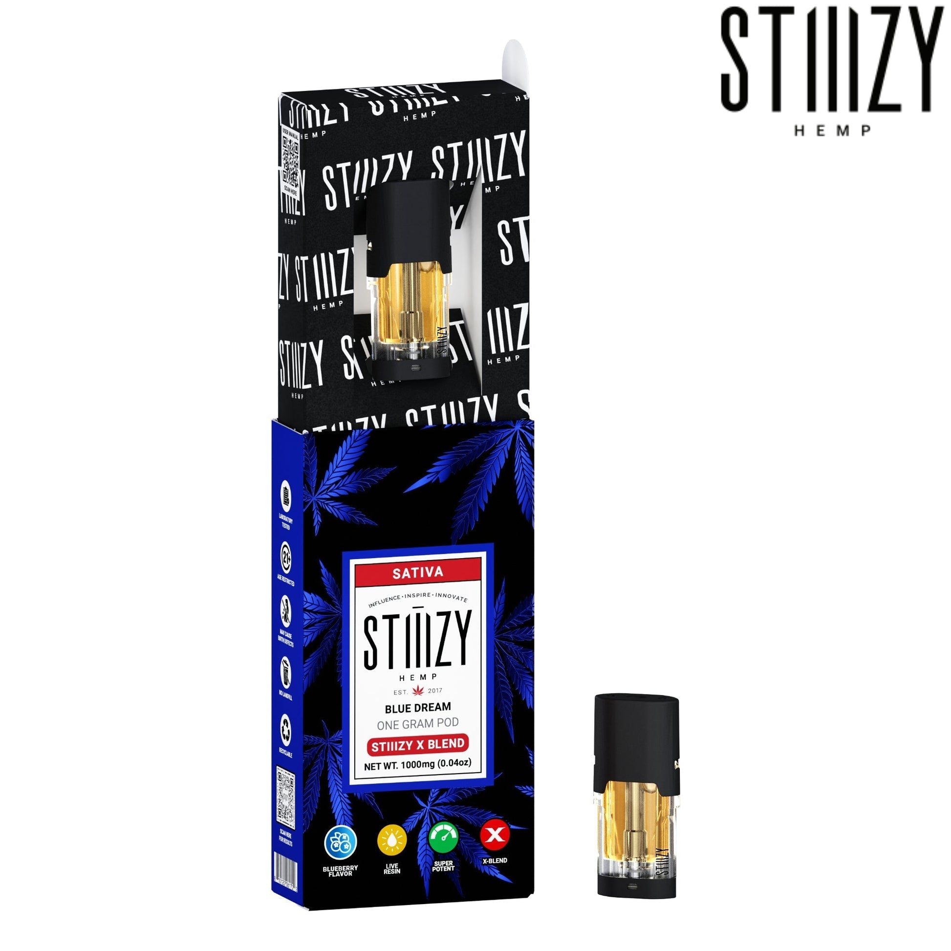 Stiiizy X-Blend Pod 1000mg